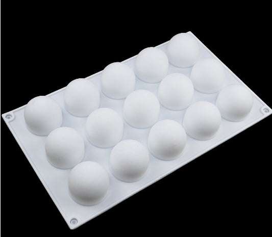 Middle Ball Mousse Silicone Baking Mold